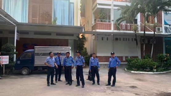 Deploying professional security force at 22-12 Hospital